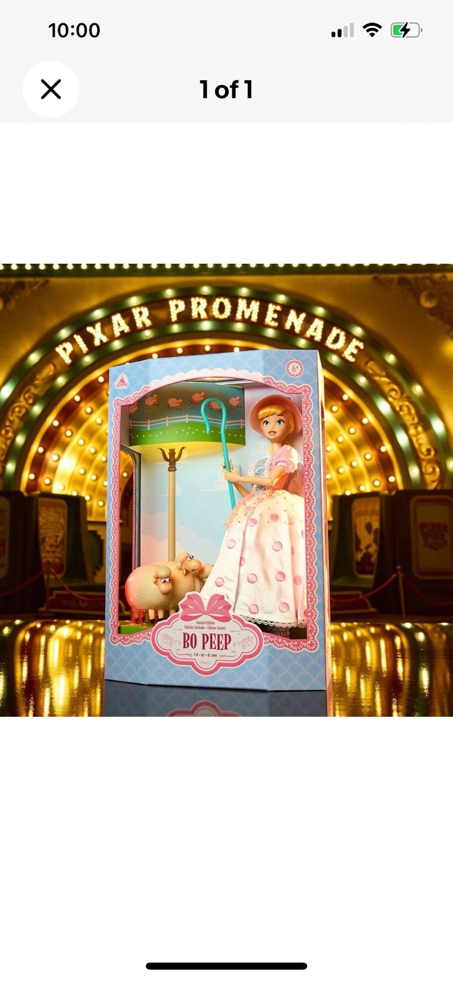 Toy Story 30th Anniversary Bo Peep With Sheep
