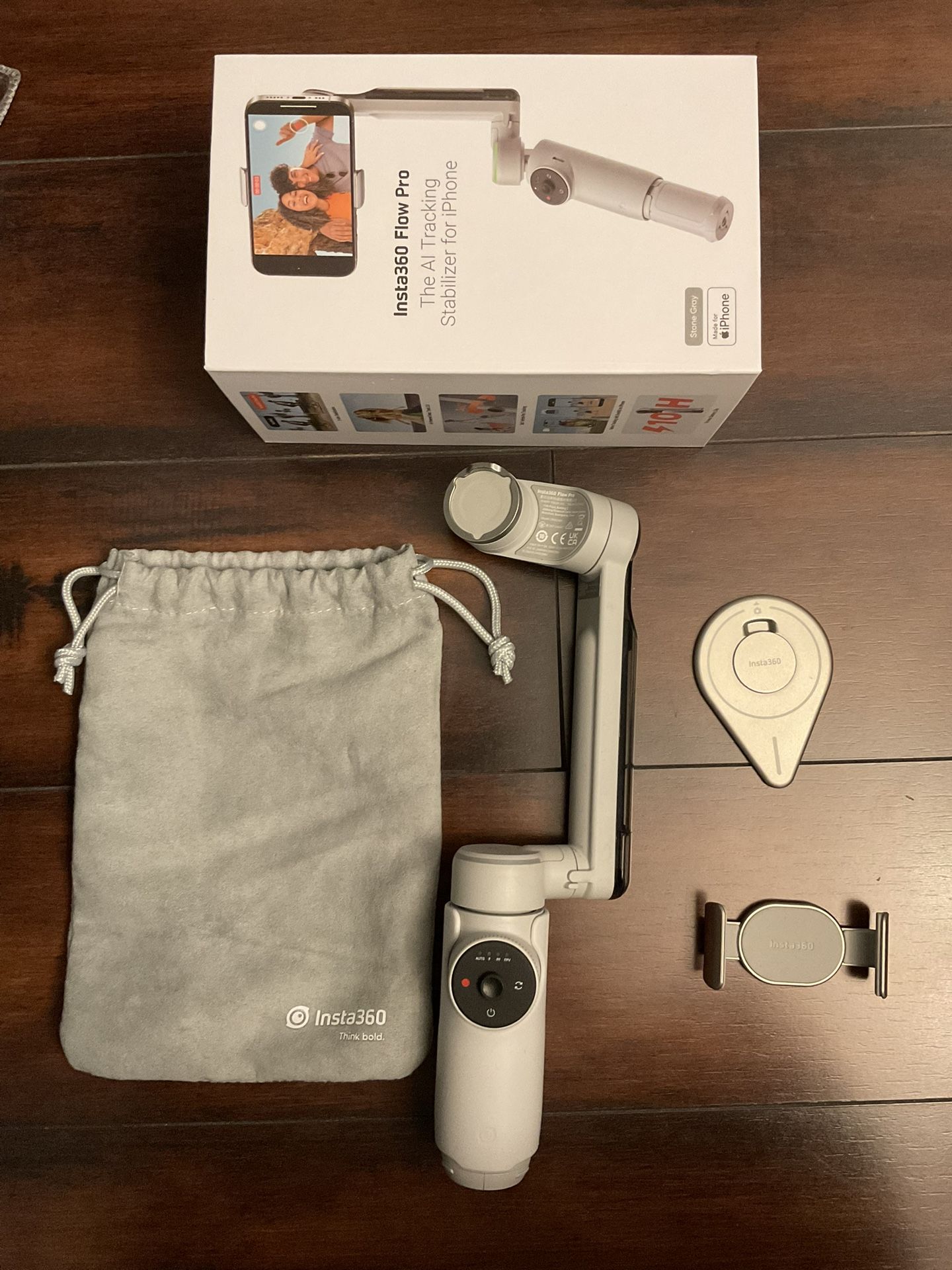 Insta360 Flowpro Gimbal for IPhone and Android