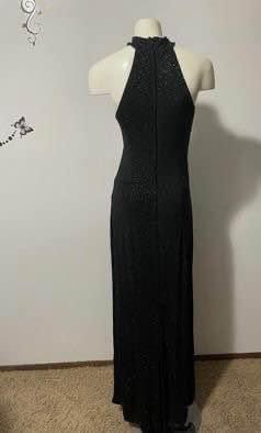 Size 9/10 Jessica McClintock sparkly muted leopard print dress