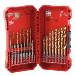 Milwaukee SHOCKWAVE Impact-Duty Titanium Drill Bit Set (23-Piece) 