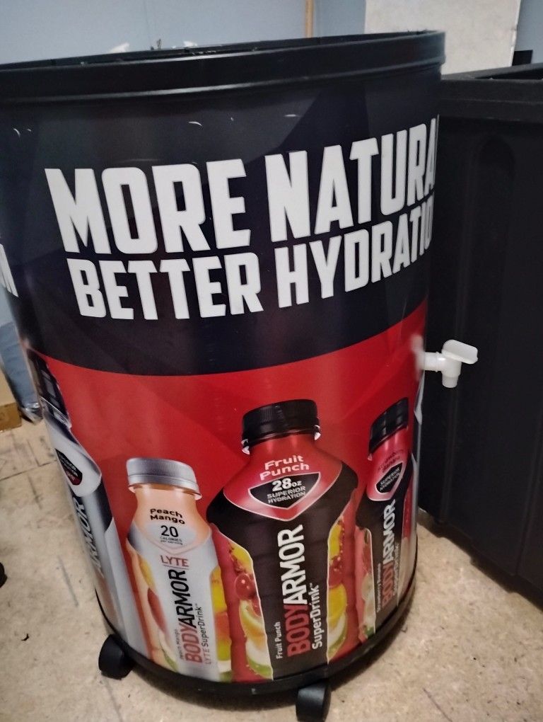 Body Armor Cooler On Wheels