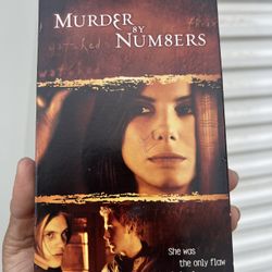 Murder By Numbers(2002) VHS
