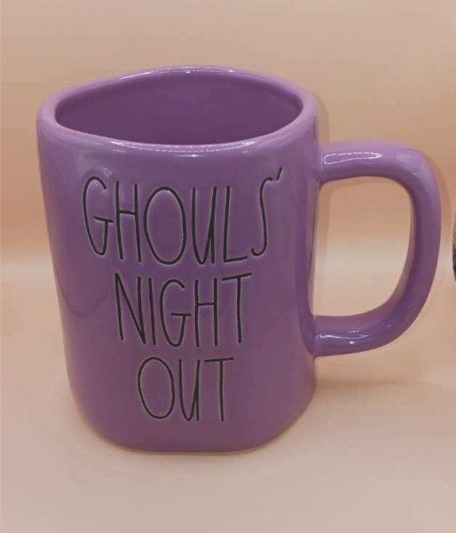 Rae Dunn Artisan Collection "Ghouls' Night Out" Mug