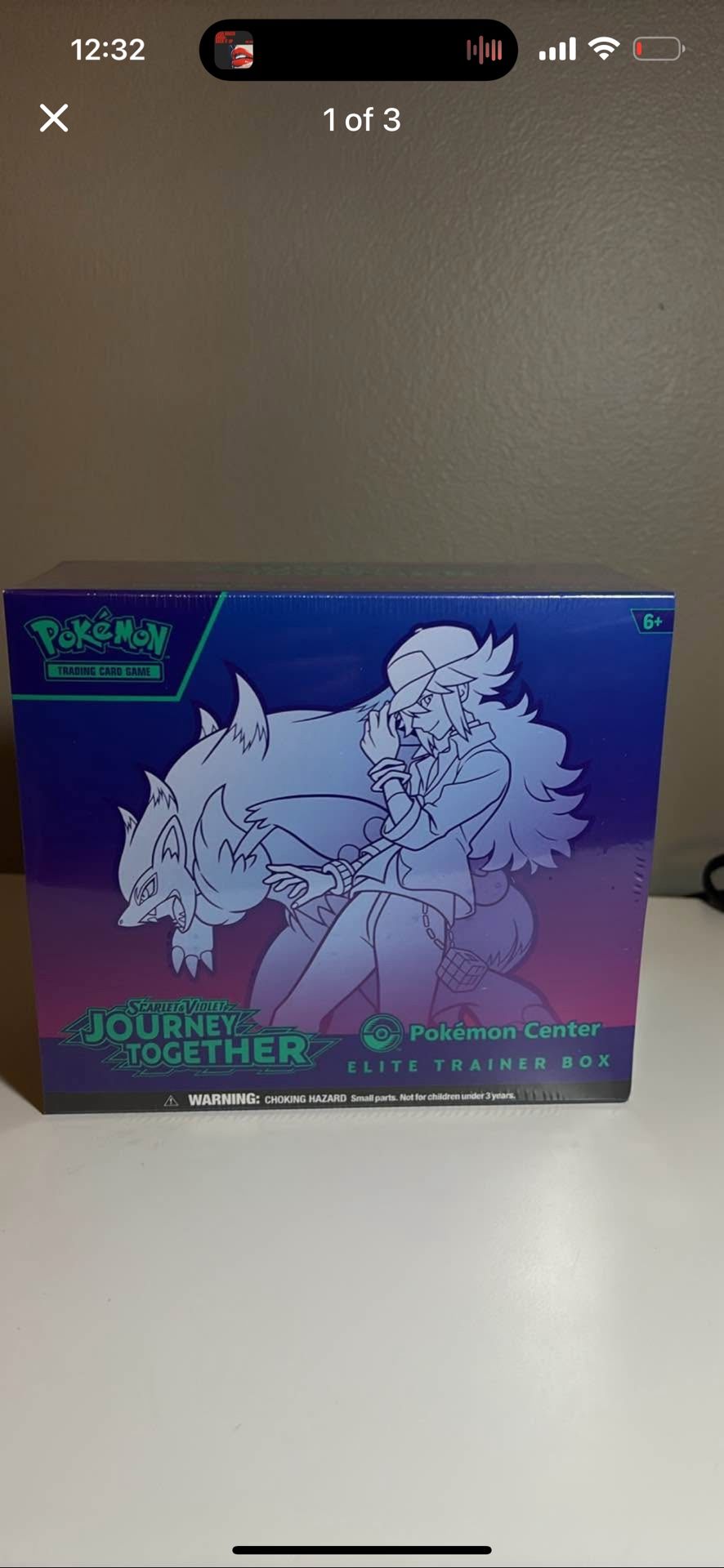 Journey Together Pokemon Center ETB
