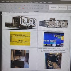 2022 Forest River XLR Hyperlite HD Travel Trailer Toy Hauler 32' -like New