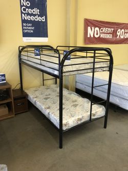 Bunk Bed with Mattresses
