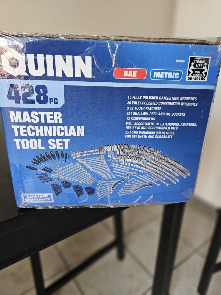 Quinn Master Technician Tool Set 428 Pcs