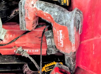 Hilti cordless drywall set