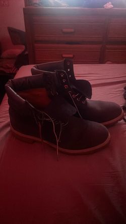 Navy Blue Timbs