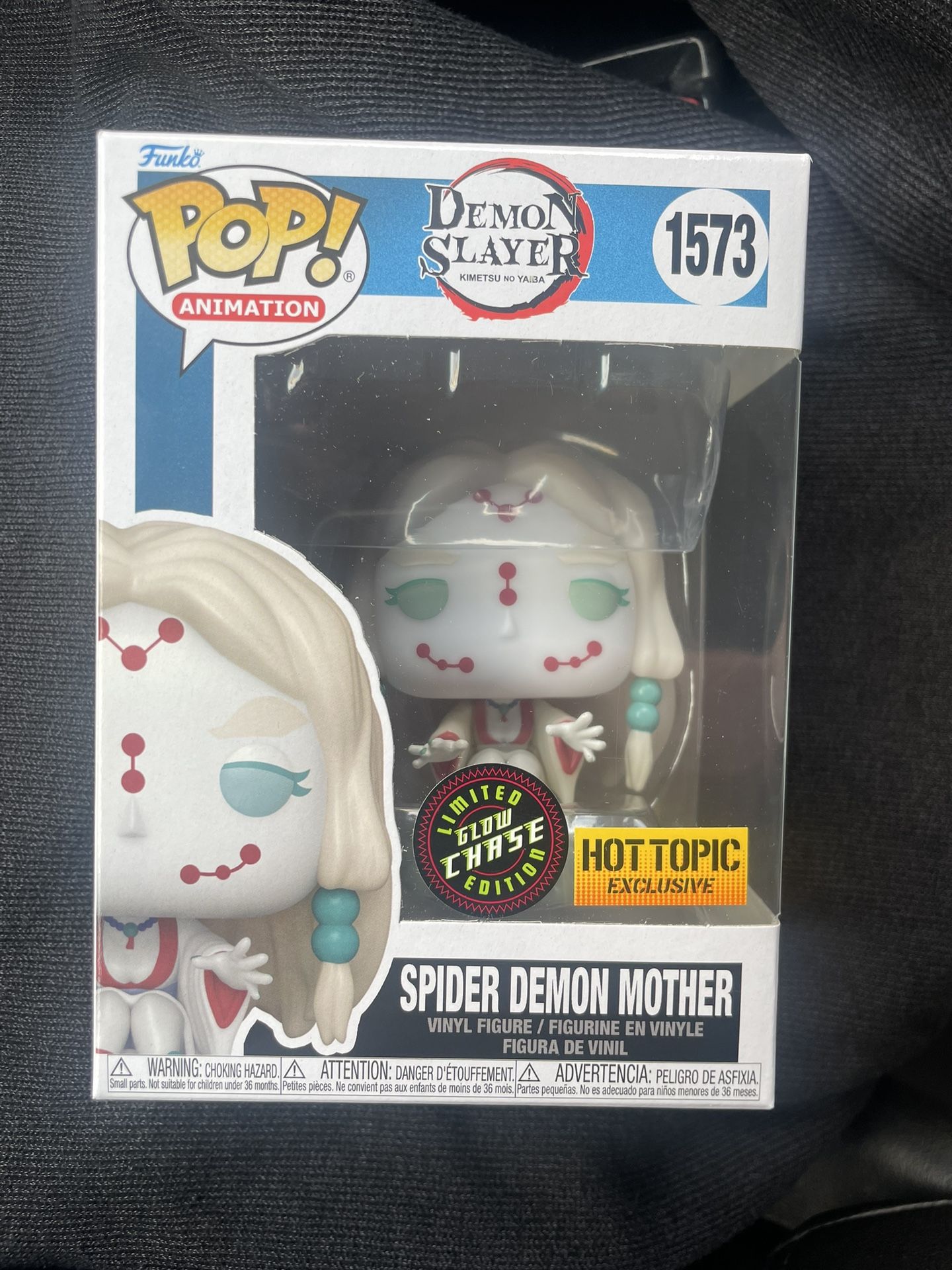 Demon Slayer Spider Demon Mother GITD Glow Chase Funko Pop! IN HAND W/PROTECTOR