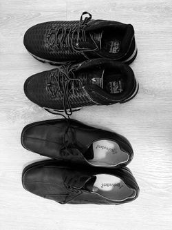 BOSTONIAN First Flex Dress Shoes and Sneaker- Size 12-13