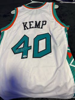 Shawn Kemp #40 Signed NBA All-Star Jersey
