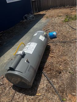 Free natural gas water heater