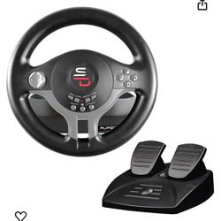 superdrive sv200 steering wheel and pedals