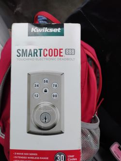 Smart code 888 electronic deadbolt