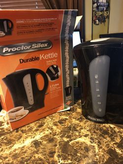 Electric kettle. Cordless