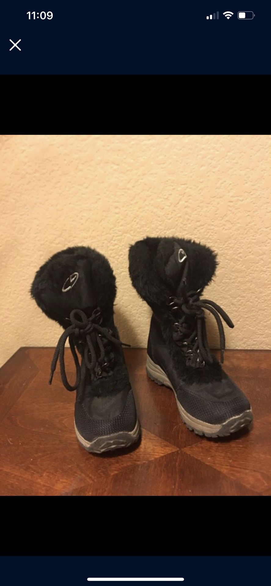 Girls Snow Boots Size 12c