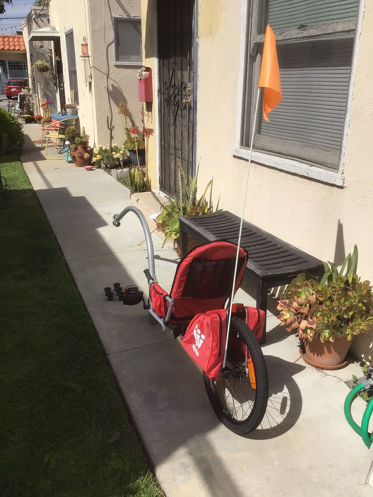 weehoo igo turbo bike trailer