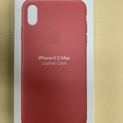 IPhone XS Max Leather Case
