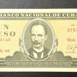 1 Peso 1986-banco Nacional De Cuba-XF