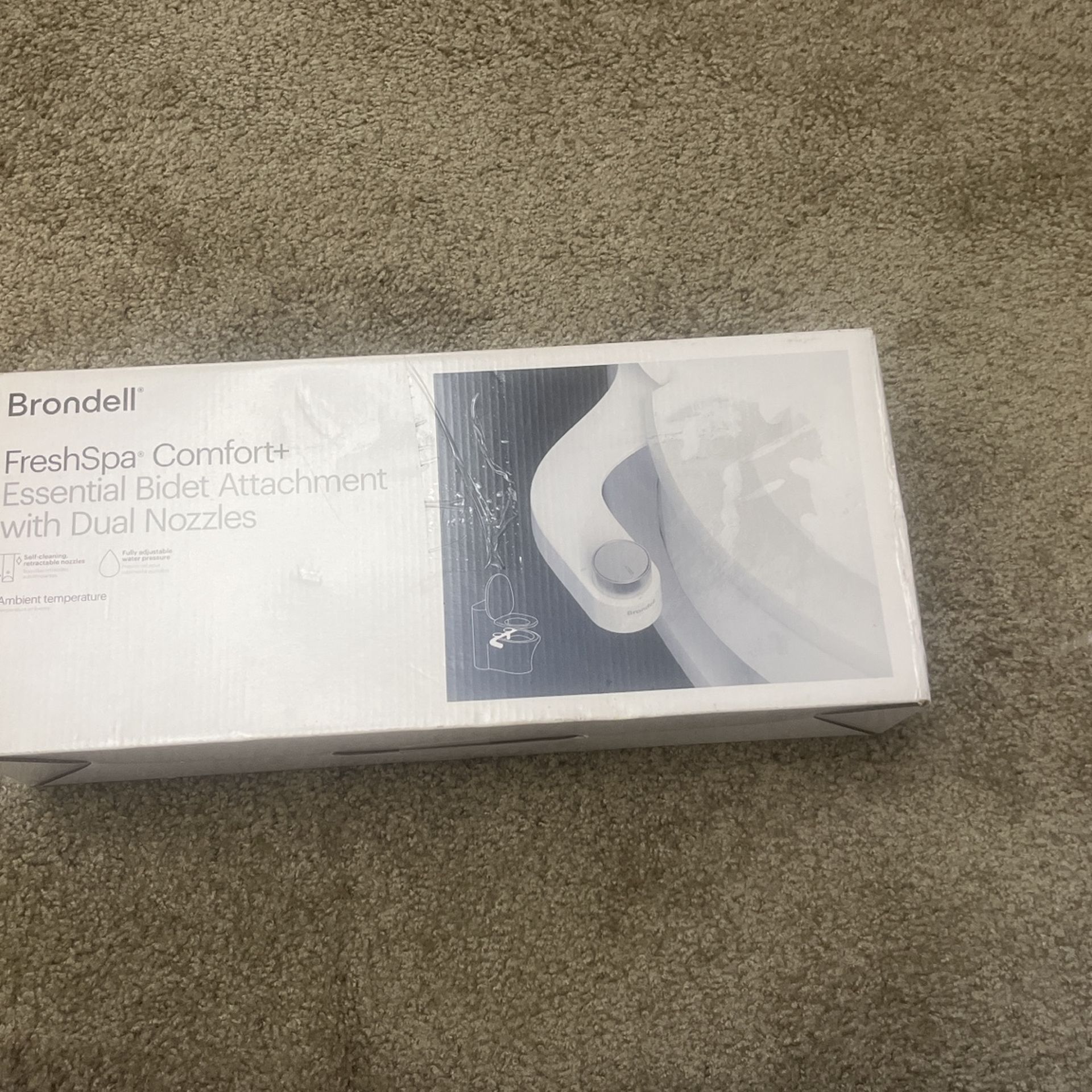 Brondell Fresh Spa Comfort Essential Bidet Attachment