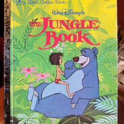 Little Golden Book #103-64 Walt Disney's The Jungle Book