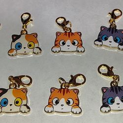 Kitty Cat Keychain Charms 
