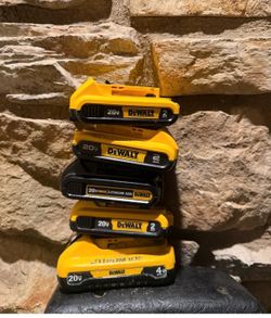 Dewalt batteries