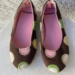 Gymboree Polka Dot Flats / Cute Shoe - Toddler Size 11  