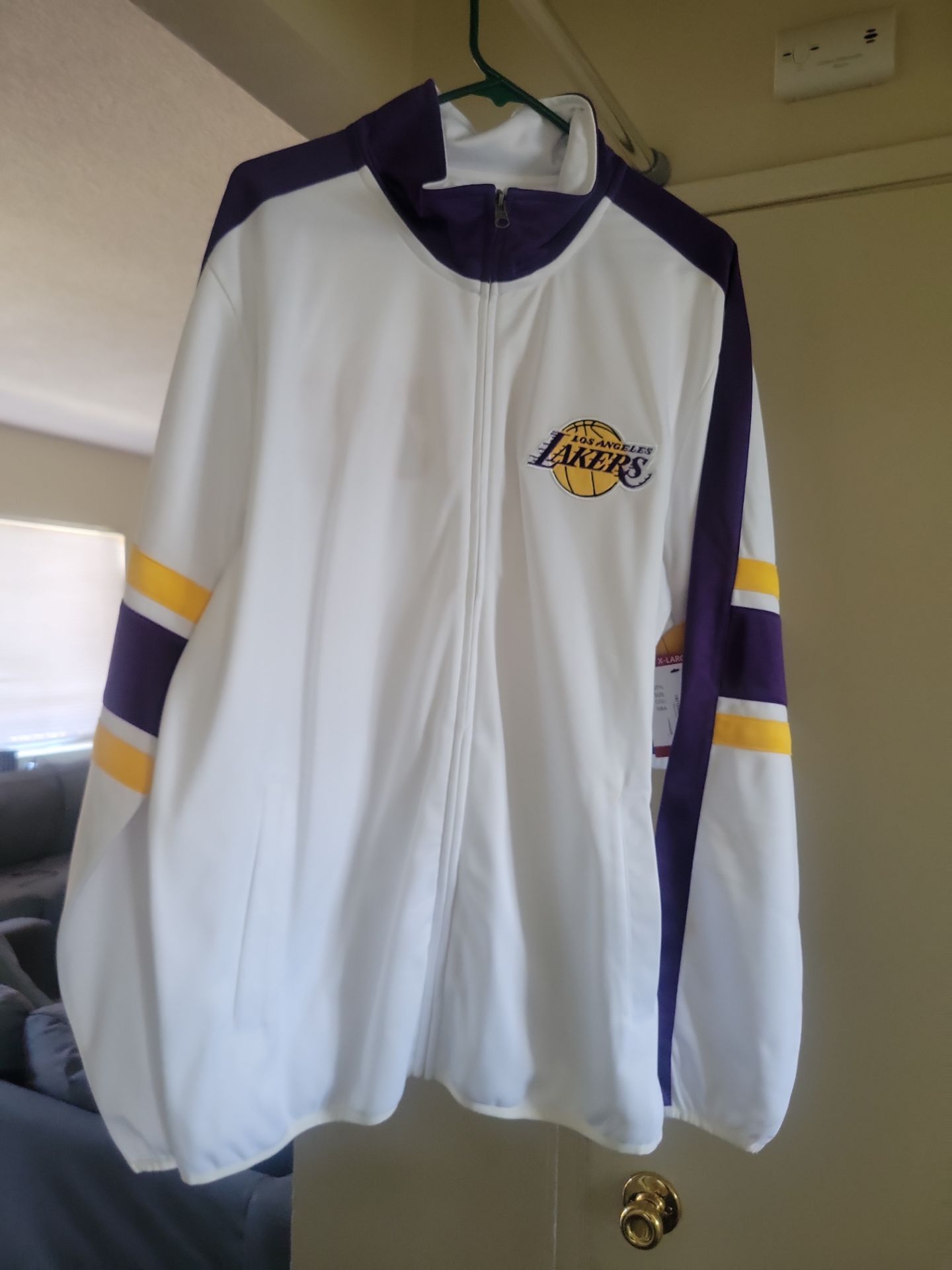 Lakers nba trk jacket new