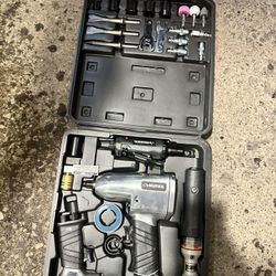 Husky Air Compact Impact Wrench Set 