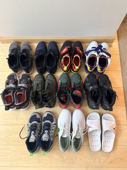 Jordan,Kobe, Deion, Webber,Westbrook,Sherman Air Force 1 Shoes Size 11 !!