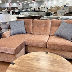 New 90” Chaise Sofa - Reversible!!
