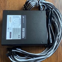 Corsair, RM1000x, PSU, Power Supply, 1000W, Modular, 80 Plus Gold, ATX,Gaming PC