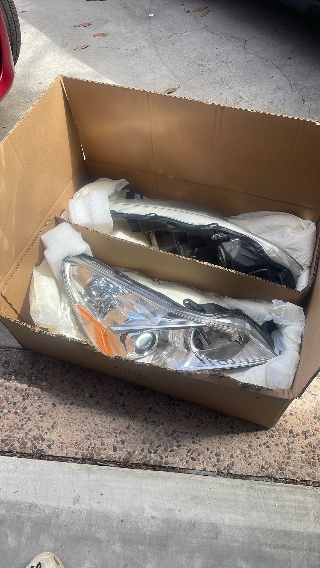 Subaru Outback headlights