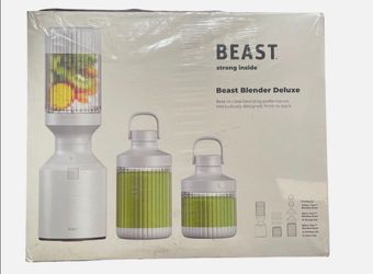 Beast Blender Deluxe 1000W Personal Countertop Smoothie & Shake Maker White
