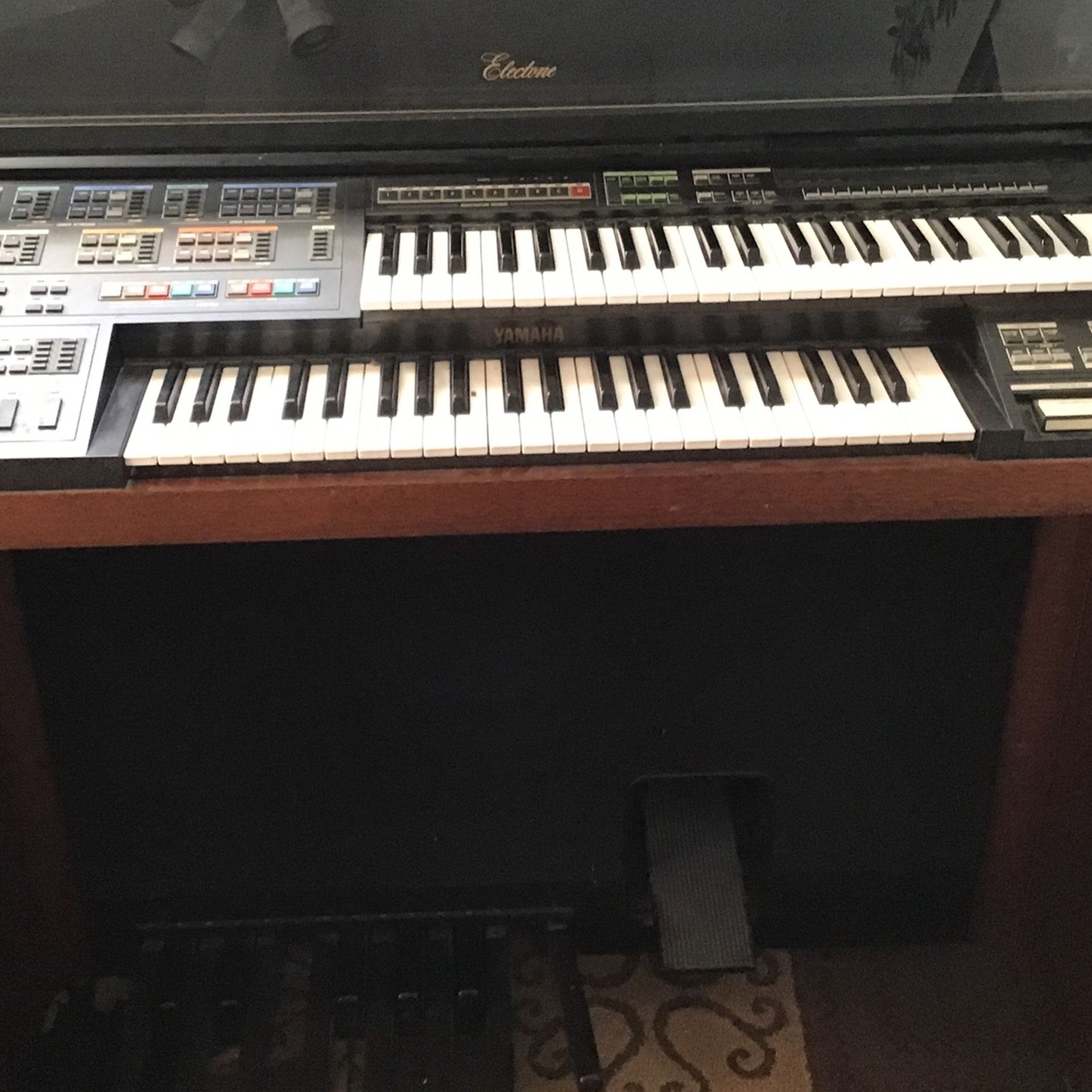 ELECTONE Piano Organ And Many More With Bench And Music Books