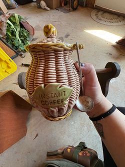 Vintage Instant Coffee Canister