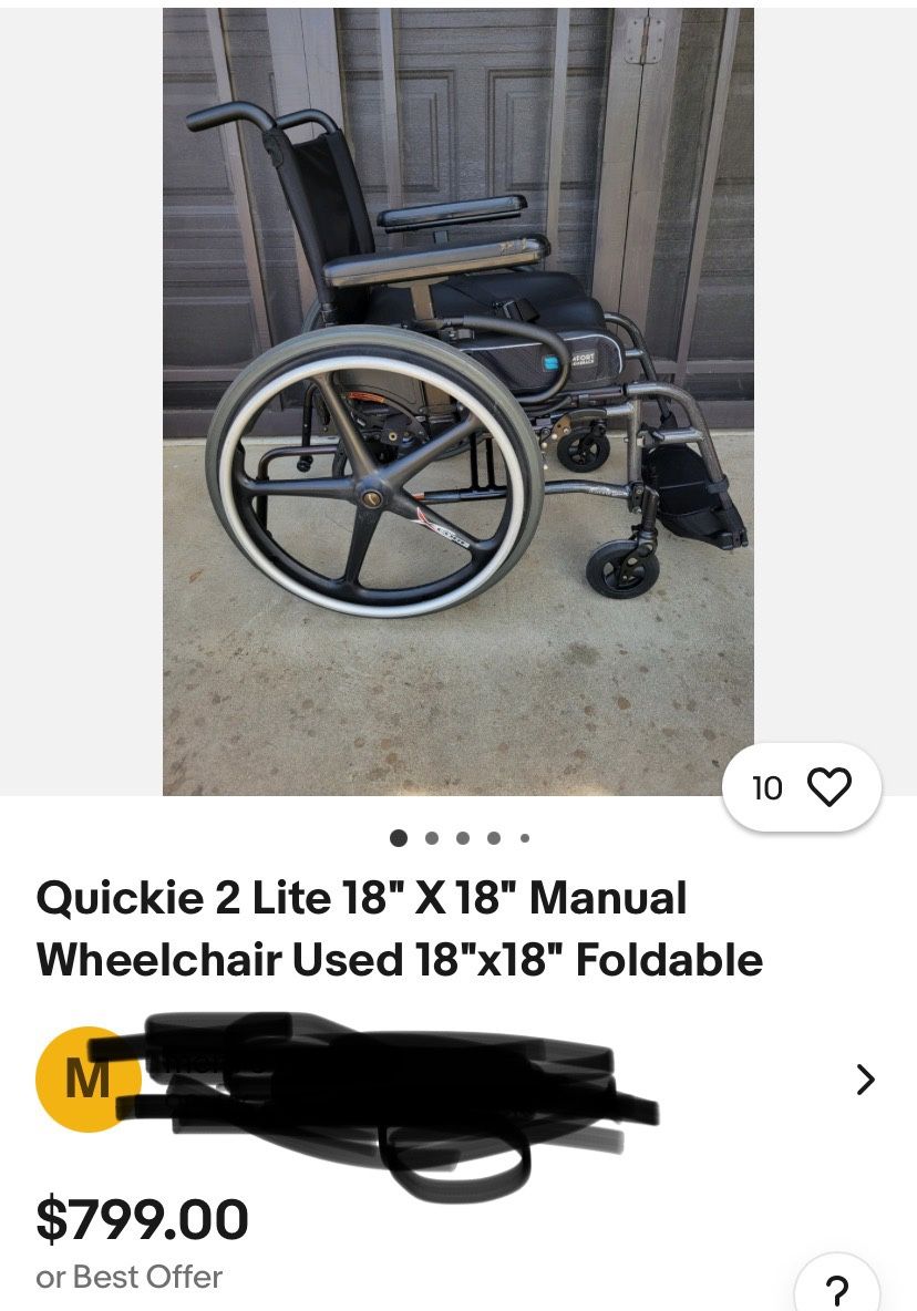 Quickie2  Wheelchair Great Shape Amazing Deal  !!!! 