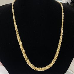 $950 Yellow Gold Rope Chain