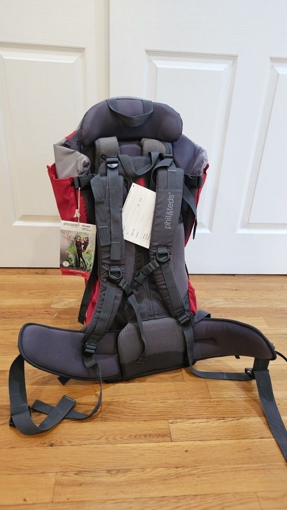 Outdoor child-carrier backpack