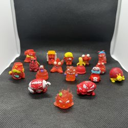 A Lot Of Trash Pack Characters 