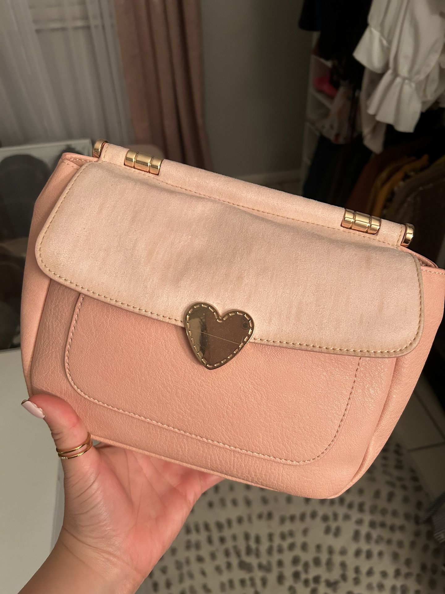 Pink Crossbody Purse
