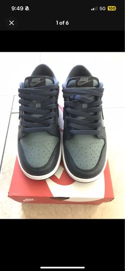 Size 8 - Nike Dunk Low Armory Navy/Black/Mineral State/White