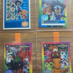 Upper Deck 1999 Digimon Animated Series 1 - Exclusive Preview Silver Stamp 