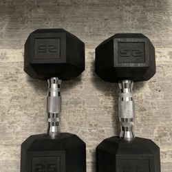 25Ib Dumbbells 
