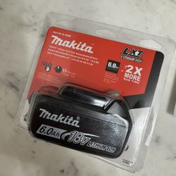 NEW Genuine Makita BL1860B 18V 6.0ah Lithium-Ion Battery 