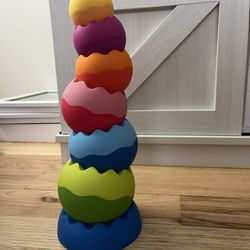 Rainbow Stackable Rings