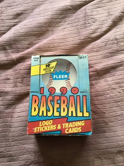 Fleer baseball cards