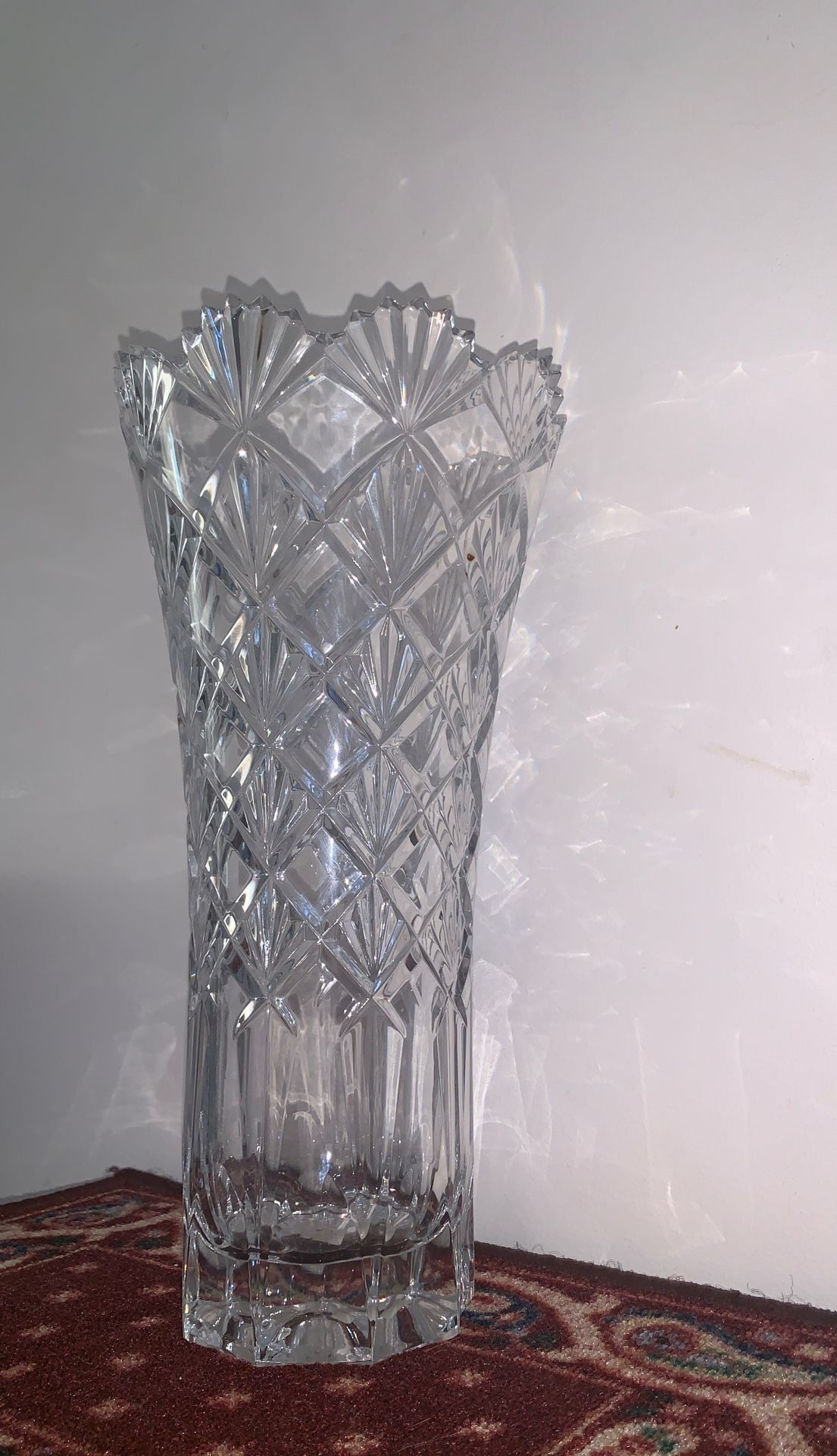 Crystal vase